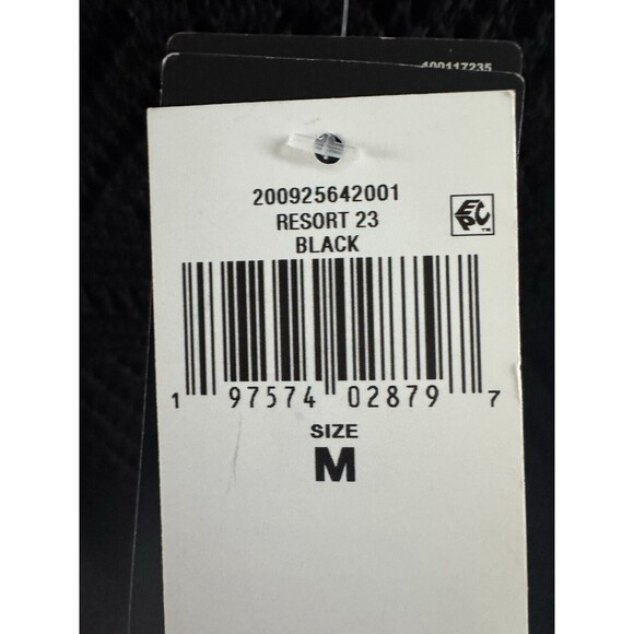 Ralph Lauren Women's Pointelle Knit Linen Blend Dress Black Size Medium NWT $225 - Picture 10 of 16